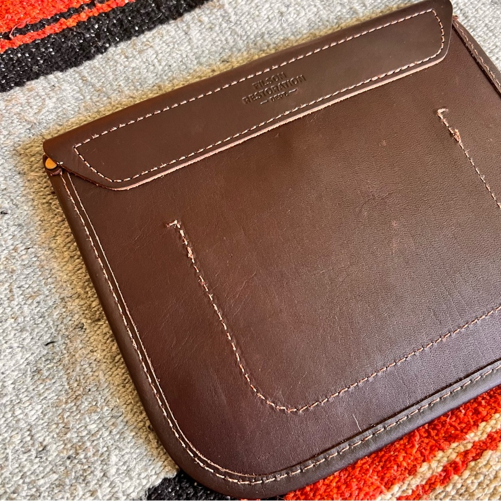 Filson Restoration Department Leather Pouch - Picture 12 of 16